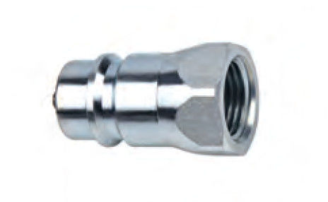 ISO5676 Ball Valves Type Hydraulic Quick Couplings NBR Seal Carbon Steel Material