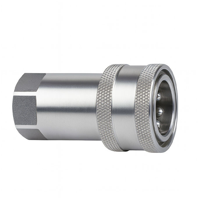 Cb-spm-10f-a-iso-7241-a Επικοινωνία γρήγορης σύνδεσης από ανοξείδωτο χάλυβα με σύνδεση πλέγματος και πρίζας Parker 6600