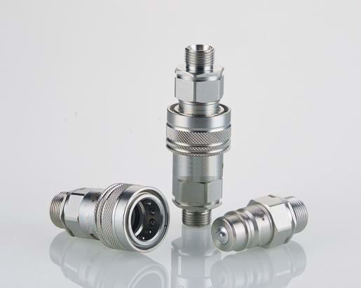 CB-10M Series Hydraulic Quick Couplings - ISO 7241-A Compliant & Leak-Proof for Industrial Use