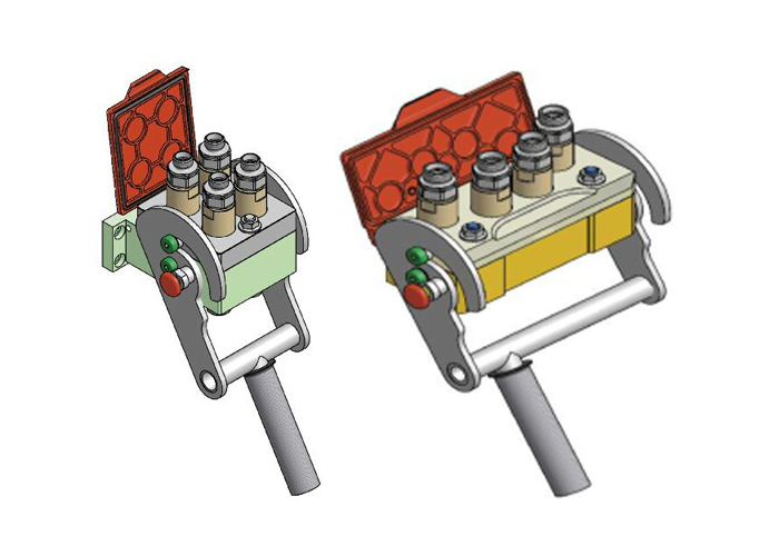 Υδραυλικοί σύνδεσμοι πολλαπλών ζευγών MK Series Flat Face, Σύστημα Γρήγορης Σύνδεσης Cam Lock, Πρότυπο ISO