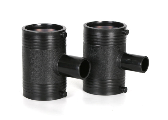 HDPE πλαστικές Electrofusion συναρμολογήσεις PE SDR11 SDR17 που μειώνουν το γράμμα Τ για το νερό